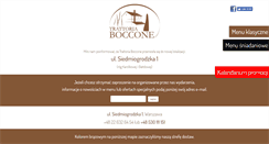Desktop Screenshot of boccone.pl